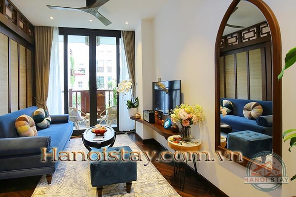 Affordable 1 Bedroom Serviced Apartment In Ba Dinh 15