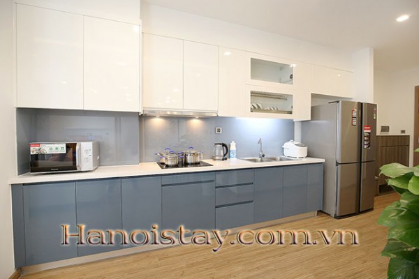 Airy, Beautiful View Two Bedroom Apartment Rental in Vinhomes Metropolis, Nice Amenities 2