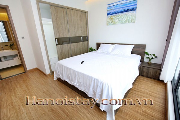 Airy, Beautiful View Two Bedroom Apartment Rental in Vinhomes Metropolis, Nice Amenities 11