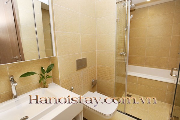 Airy, Beautiful View Two Bedroom Apartment Rental in Vinhomes Metropolis, Nice Amenities 16