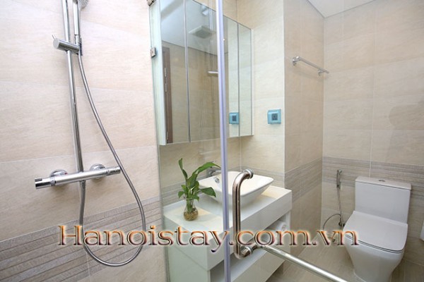 Airy, Beautiful View Two Bedroom Apartment Rental in Vinhomes Metropolis, Nice Amenities 18
