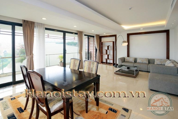 *Amazing Lake View Upgraded Luxury 03 Bedroom Apartment Rental in Xuan Dieu street, Tay Ho* 2