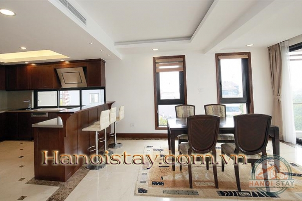 *Amazing Lake View Upgraded Luxury 03 Bedroom Apartment Rental in Xuan Dieu street, Tay Ho* 6