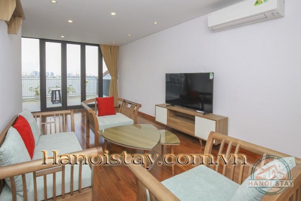*Amazing & Spacious Lakefront Serviced Apartment Rental in Yen Phu Area, Tay Ho* 2