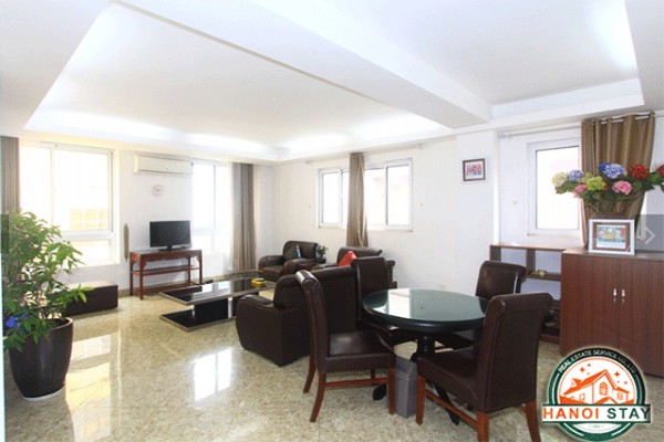 Amazing two bedroom apartment rental in Lang Ha str, Ba Dinh 1