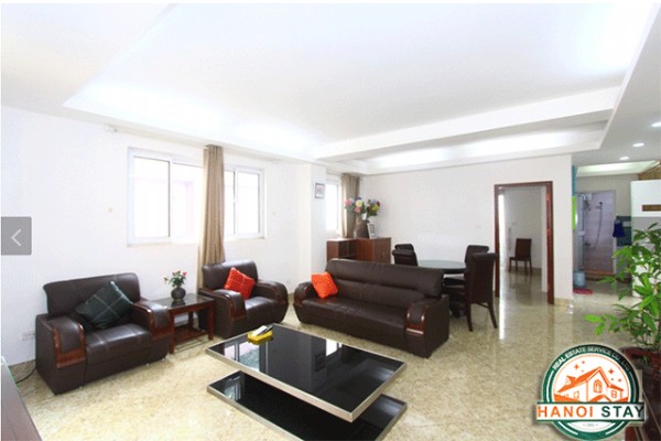 Amazing two bedroom apartment rental in Lang Ha str, Ba Dinh 2