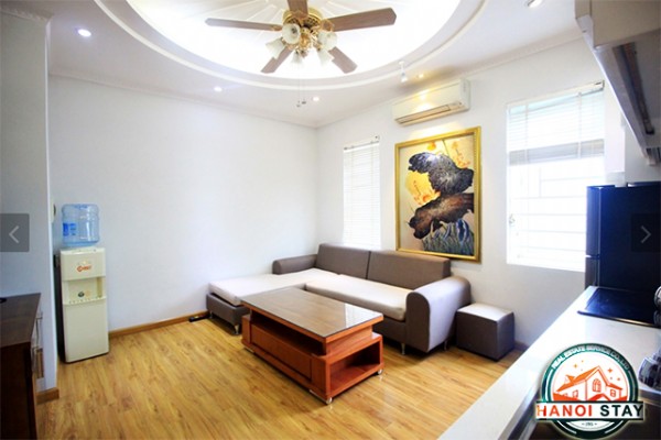 Apartment at High Floor with Beautiful Bonsai for rent in Lang Ha st, Dong Da 1