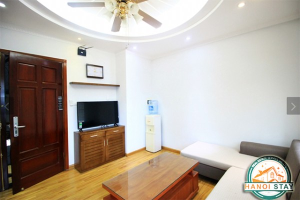 Apartment at High Floor with Beautiful Bonsai for rent in Lang Ha st, Dong Da 2