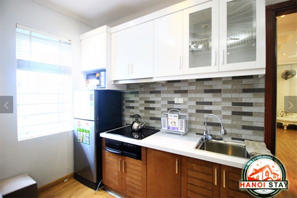 Apartment at High Floor with Beautiful Bonsai for rent in Lang Ha st, Dong Da 4