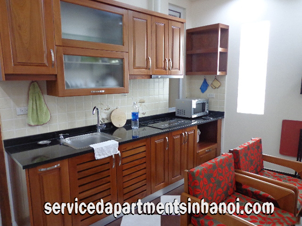 Apartment for rent in Dao Tan str, Ba Dinh, Close to Lotte Tower 2