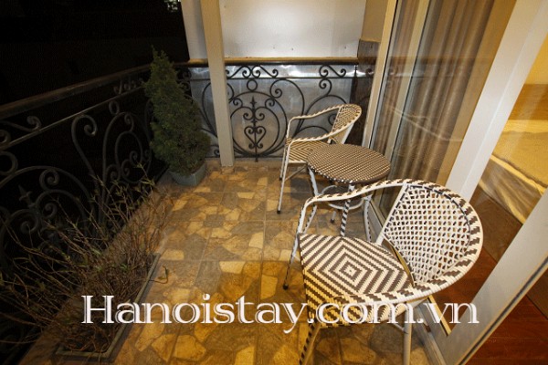 Cozy Two bedroom serviced apartment rental near Phan Chu Trinh street, Hoan Kiem 1