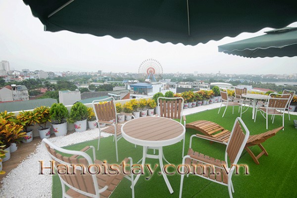 Apartment in Tay Ho - Greenest Terrace by West Lake! Separated Bedroom 4