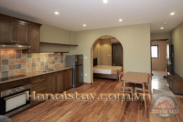 Apartment Rental in Tay Ho, Xom Chua Area: 1 BR, Elegant, Cozy and Eco-Friendly 2