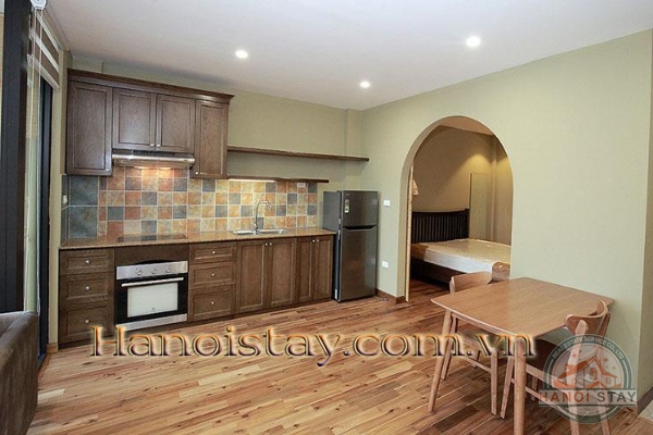 Apartment Rental in Tay Ho, Xom Chua Area: 1 BR, Elegant, Cozy and Eco-Friendly 4