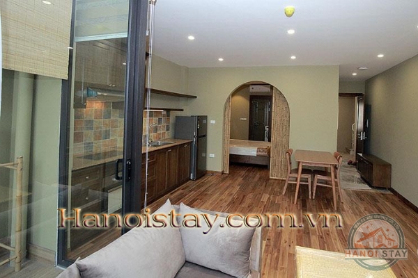 Apartment Rental in Tay Ho, Xom Chua Area: 1 BR, Elegant, Cozy and Eco-Friendly 5