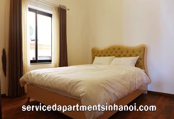 Artistic Architecture serviced apartment rental in To Ngoc Van str, Tay Ho, Two bedroom 5