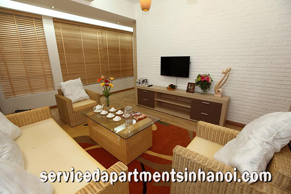 Bamboo furniture serviced apartment near Hoan Kiem lake 3