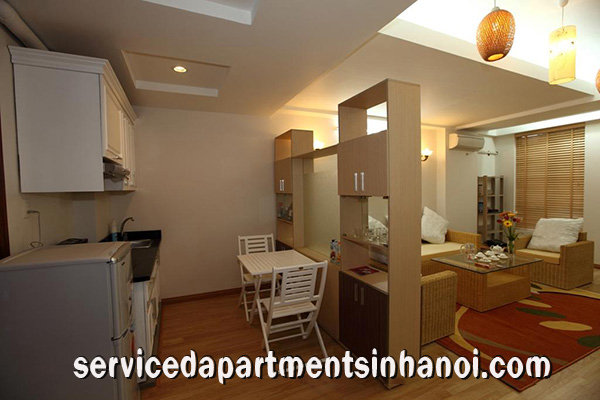 Bamboo furniture serviced apartment near Hoan Kiem lake 4