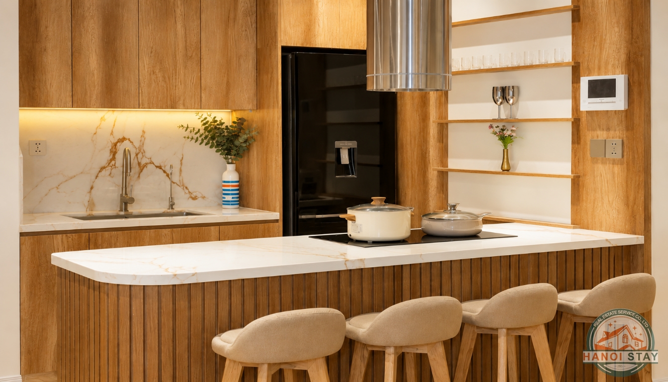 BEAUTIFUL DUPLEX APARTMENT FOR RENT IN ECOPARK NEW URBAN AREA, VIETNAM 3