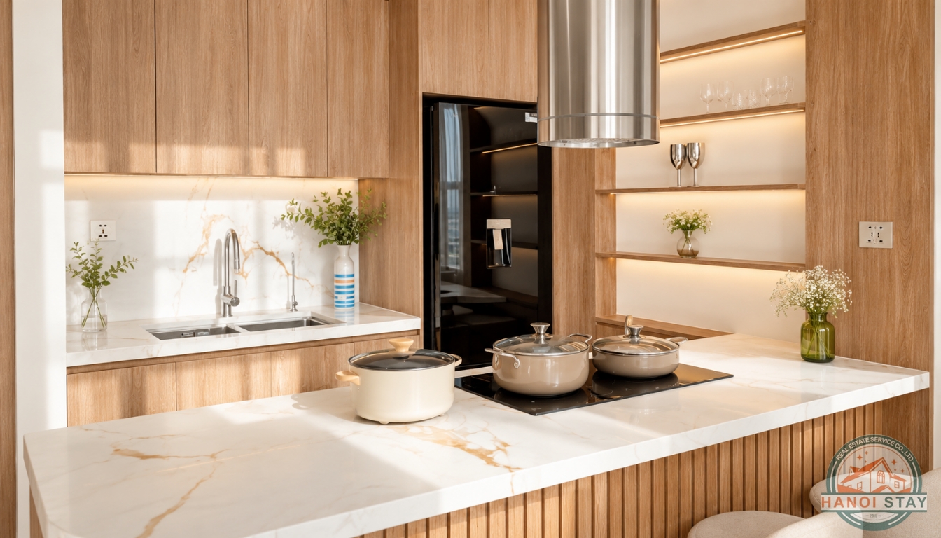 BEAUTIFUL DUPLEX APARTMENT FOR RENT IN ECOPARK NEW URBAN AREA, VIETNAM 1