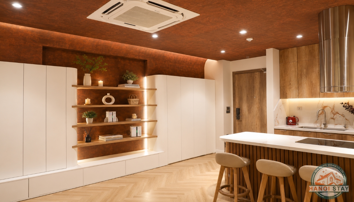 BEAUTIFUL DUPLEX APARTMENT FOR RENT IN ECOPARK NEW URBAN AREA, VIETNAM 3