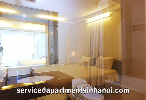Beautiful Duplex Apartment Rental in Truc Bach, Two beds, Panorama Lake view 11