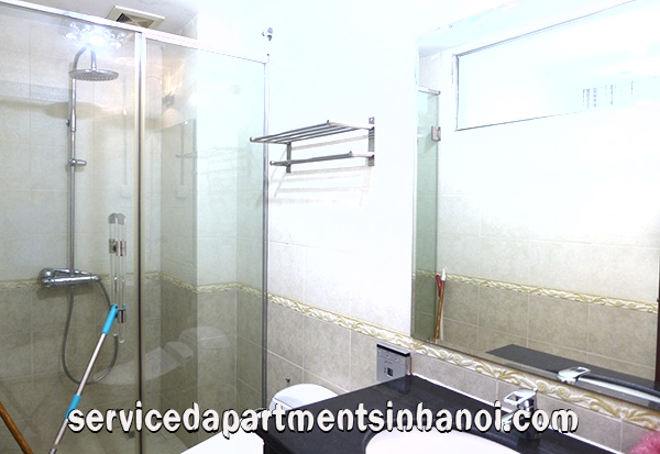 Beautiful Duplex Apartment Rental in Truc Bach, Two beds, Panorama Lake view 13
