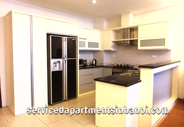 Beautiful Duplex Apartment Rental in Truc Bach, Two beds, Panorama Lake view 6