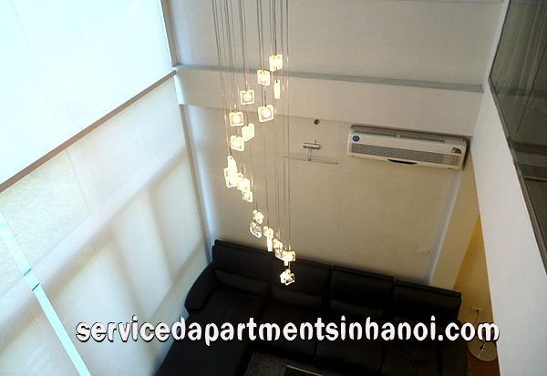 Beautiful Duplex Apartment Rental in Truc Bach, Two beds, Panorama Lake view 8