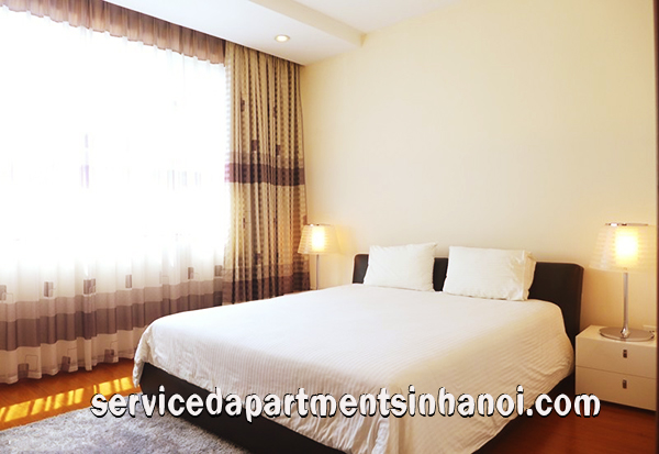 Beautiful Duplex Apartment Rental in Truc Bach, Two beds, Panorama Lake view 9