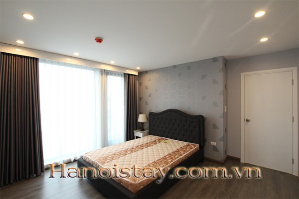 Beautiful Duplex Two Bedroom Apartment Rental in Yen Phu Area, Tay Ho District, Open Lake View 2