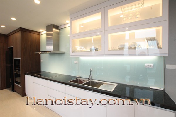 Beautiful Duplex Two Bedroom Apartment Rental in Yen Phu Area, Tay Ho District, Open Lake View 10