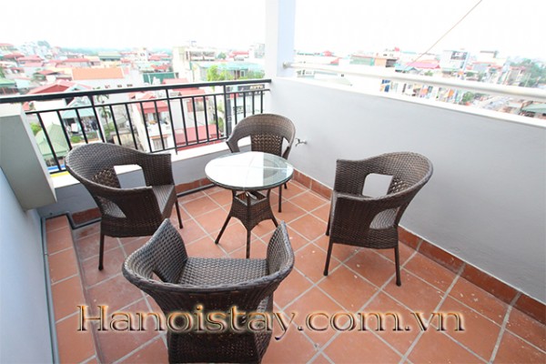 Beautiful Duplex Two Bedroom Apartment Rental in Yen Phu Area, Tay Ho District, Open Lake View 20