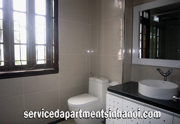 Beautiful Five bedroom Villa for rent in C7 Ciputra, Hanoi, Marble Floor, Open to the Garden 14