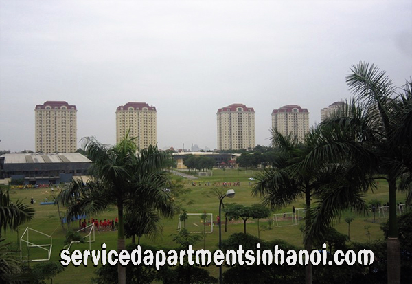 Beautiful Five bedroom Villa for rent in C7 Ciputra, Hanoi, Marble Floor, Open to the Garden 2