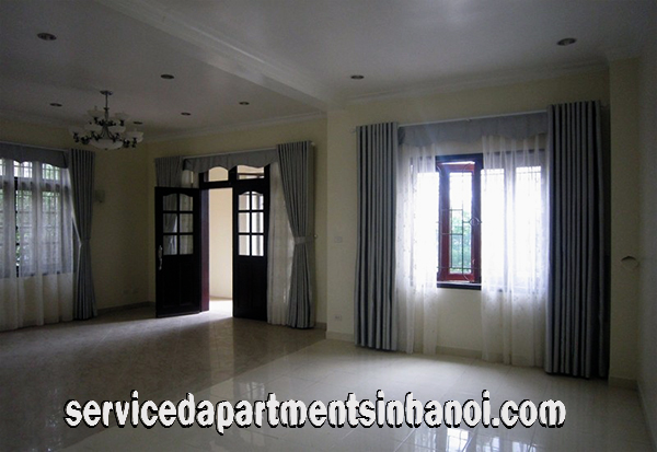Beautiful Five bedroom Villa for rent in C7 Ciputra, Hanoi, Marble Floor, Open to the Garden 5