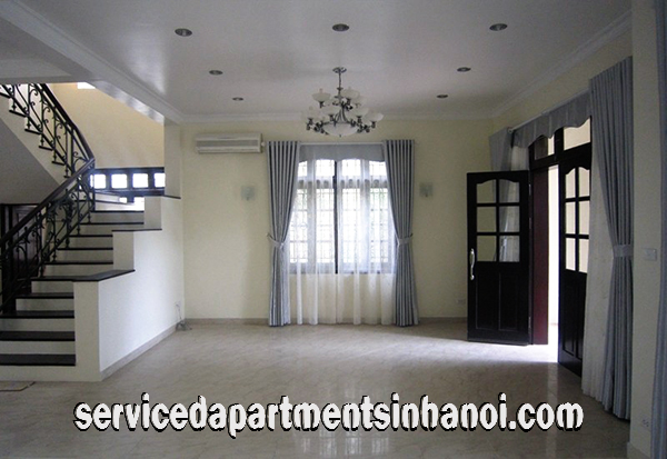Beautiful Five bedroom Villa for rent in C7 Ciputra, Hanoi, Marble Floor, Open to the Garden 6