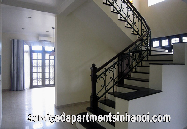 Beautiful Five bedroom Villa for rent in C7 Ciputra, Hanoi, Marble Floor, Open to the Garden 7