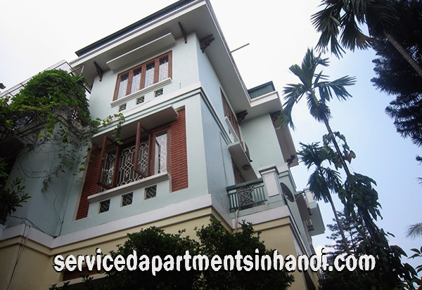Beautiful Five Bedroom Villa for rent in Nghi Tam Village, Tay Ho, Large Garden With Lakeview 19