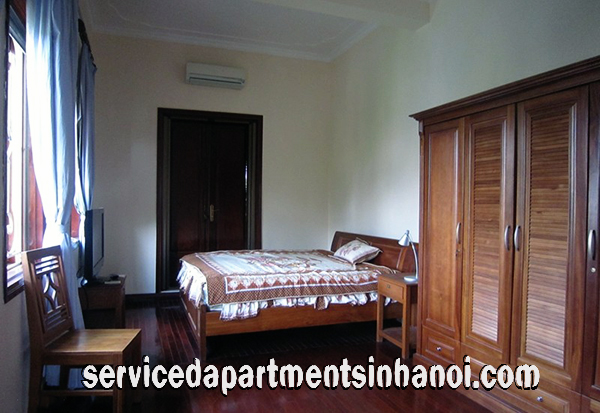 Beautiful Five Bedroom Villa for rent in Nghi Tam Village, Tay Ho, Large Garden With Lakeview 7