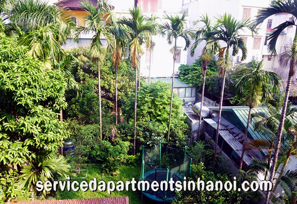 Beautiful Garden House for rent in Dang Thai Mai street, Tay Ho 1