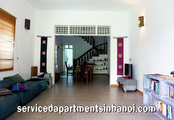 Beautiful Garden House for rent in Dang Thai Mai street, Tay Ho 3