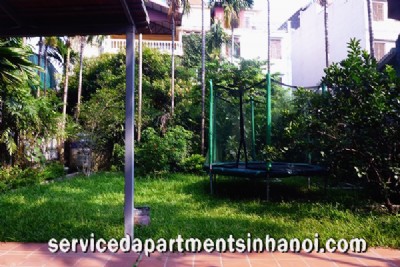 Beautiful Garden House for rent in Dang Thai Mai street, Tay Ho