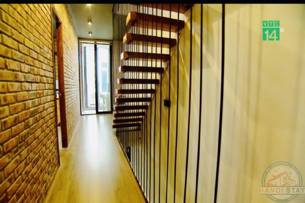 Beautiful house with 3 BR + 1 Working Room for rent in Bac Cau street, Long Bien District 1