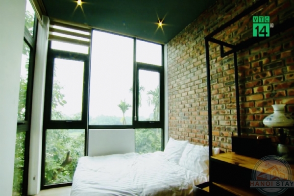 Beautiful house with 3 BR + 1 Working Room for rent in Bac Cau street, Long Bien District 10