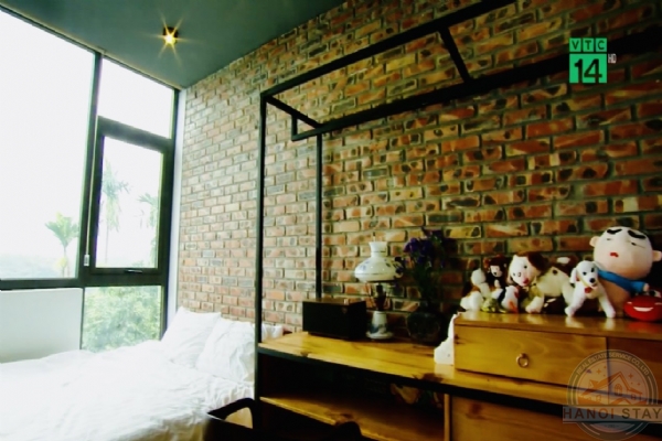 Beautiful house with 3 BR + 1 Working Room for rent in Bac Cau street, Long Bien District 18