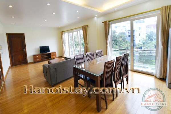 *Beautiful Lake View 2 Bedroom Apartment For rent in Yen Phu Village, Tay Ho* 2