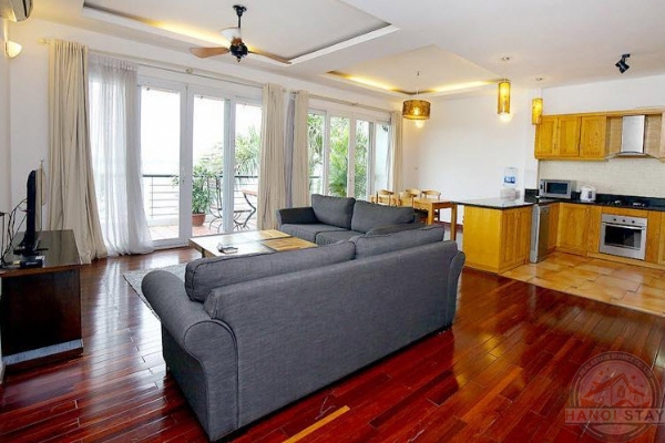 *Beautiful Lake View 2 Bedroom Apartment in Quang Khanh Area, Tay Ho with Private Balcony* 2
