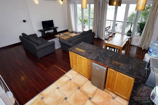 *Beautiful Lake View 2 Bedroom Apartment in Quang Khanh Area, Tay Ho with Private Balcony* 4