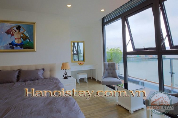 Beautiful Lake View 2 Bedroom Apartment In Xuan Dieu Str, Tay Ho 14